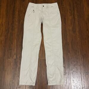 TITLE NINE Big B Pants Beige Straight Leg Lightweight Hiking Outdoor
